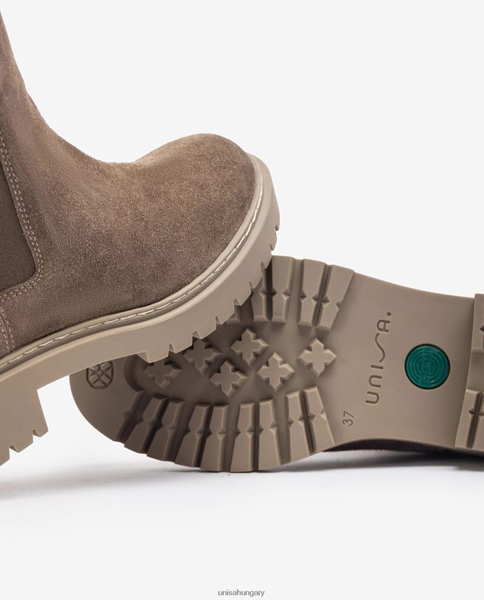 Unisa Velúr bokacsizma oldalán gumírozott és cipzárral gyerekek J4PJX0909 kecses