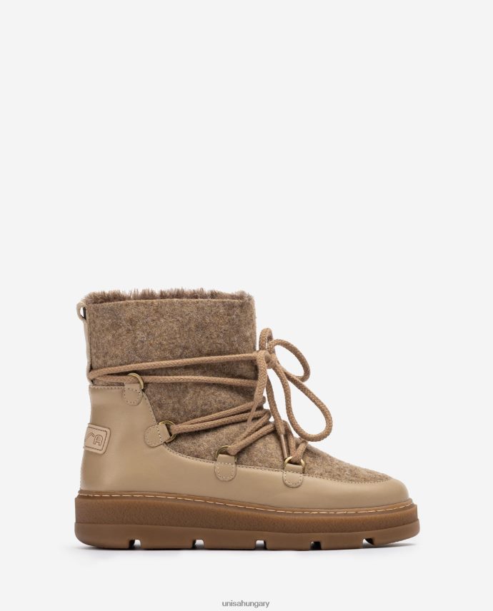 Unisa apres ski bokacsizma nők J4PJX0907 bézs
