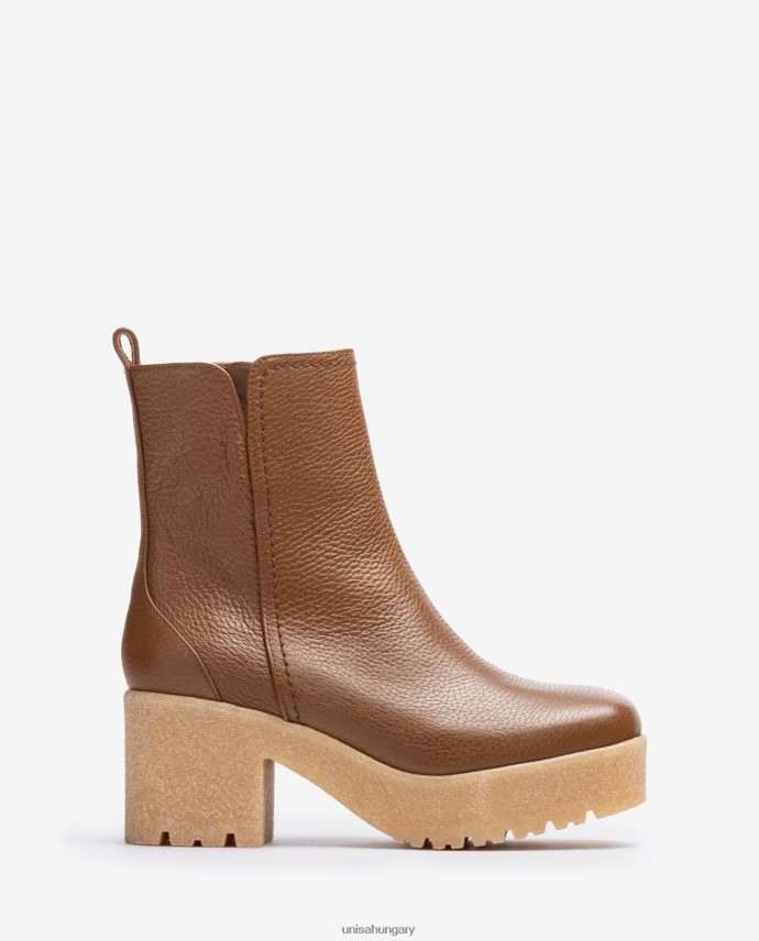 Unisa bőr bokacsizma belső cipzárral gyerekek J4PJX0950 divat