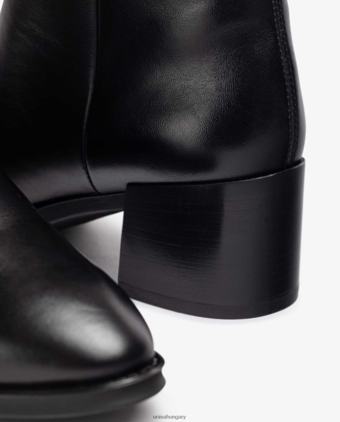 Unisa bőr bokacsizma belső cipzárral nők J4PJX01020 divat
