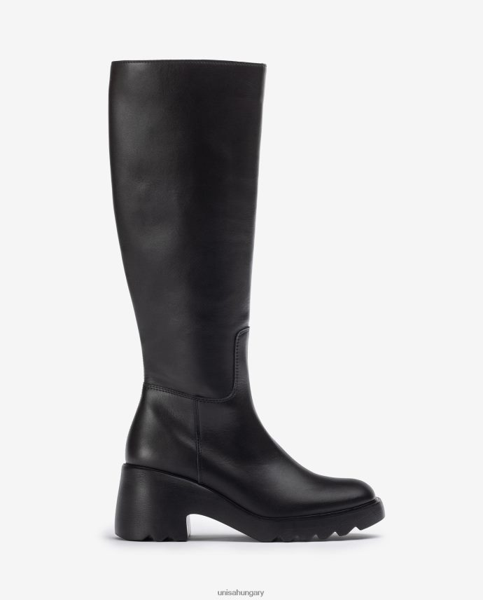 Unisa bőrcsizma gumitalppal nők J4PJX01035 kecses