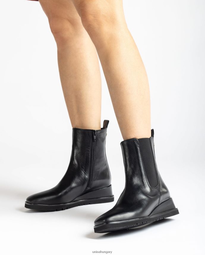 Unisa bokacsizma ékkel és oldalrögzítéssel nők J4PJX0914 divat