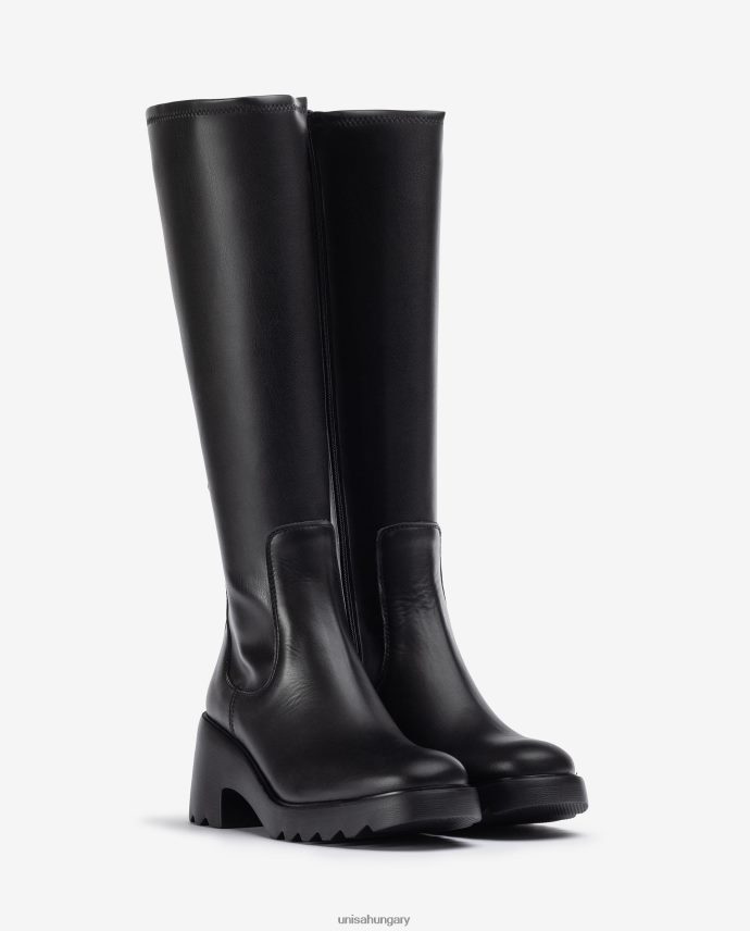 Unisa csizma belül cipzárral és gumitalppal nők J4PJX01036 kecses