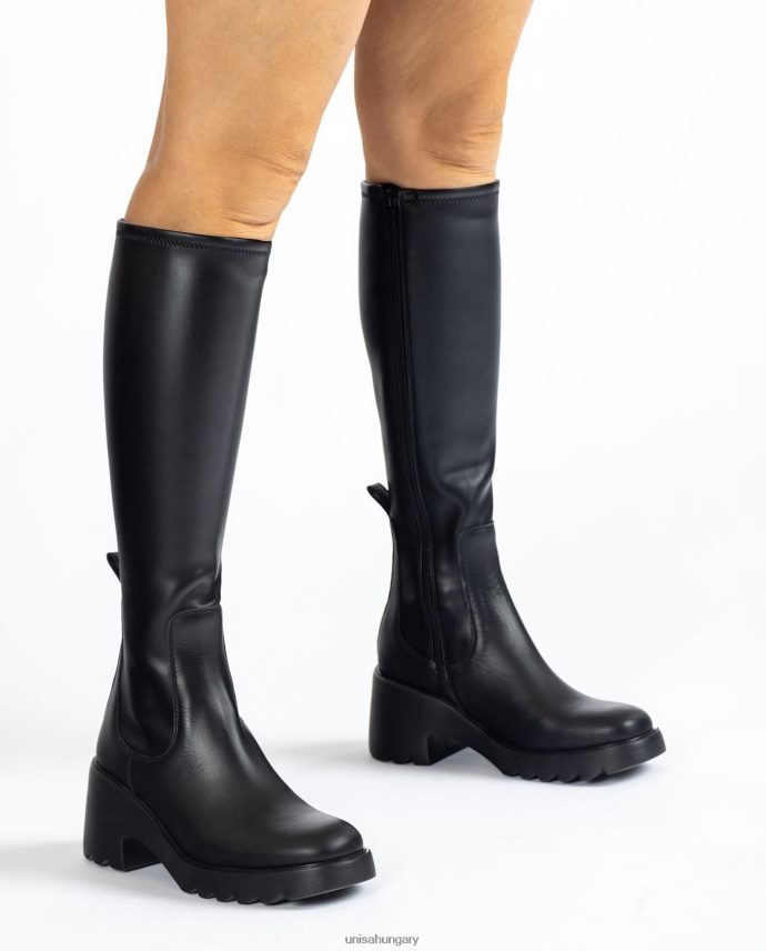 Unisa csizma belül cipzárral és gumitalppal nők J4PJX01036 kecses