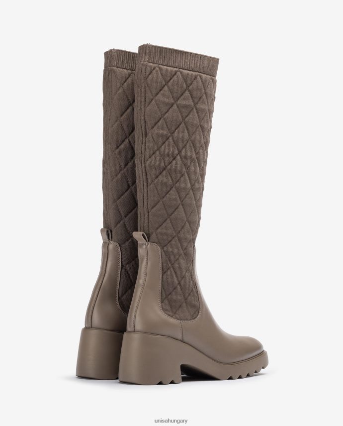 Unisa csizma újrahasznosított stretch anyagból nők J4PJX01033 divat