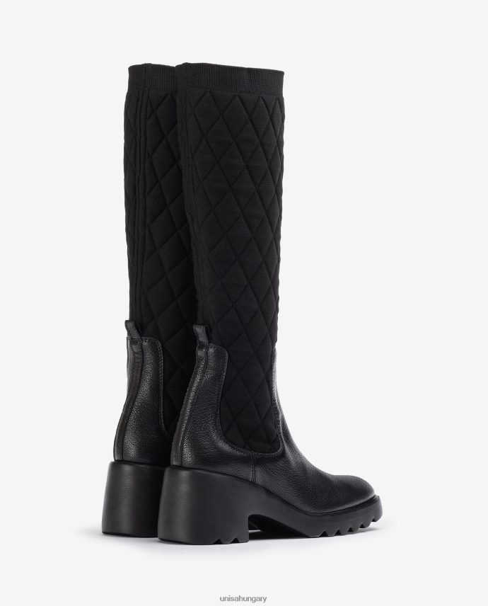 Unisa csizma újrahasznosított stretch anyagból nők J4PJX01034 kecses