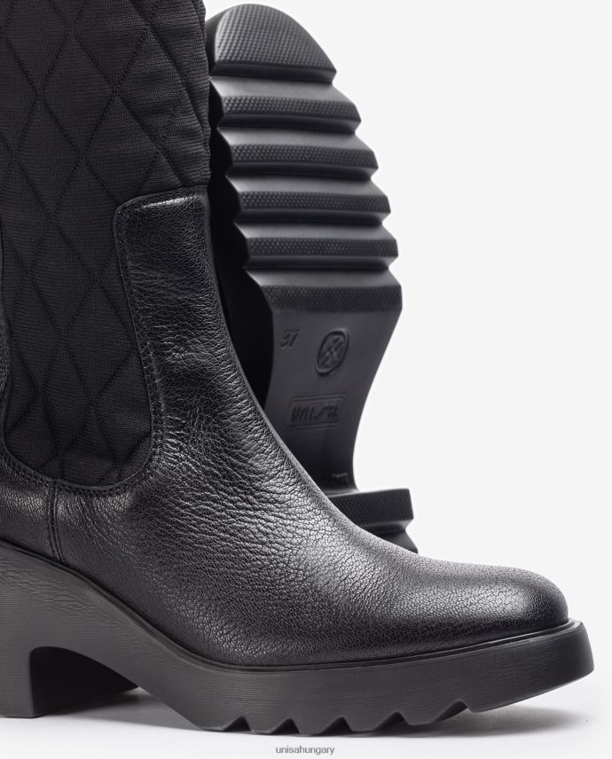 Unisa csizma újrahasznosított stretch anyagból nők J4PJX01034 kecses