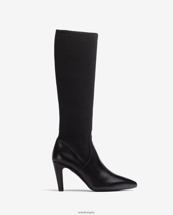 Unisa csizma újrahasznosított sztreccs szövet negyed felső vonallal nők J4PJX01043 divat