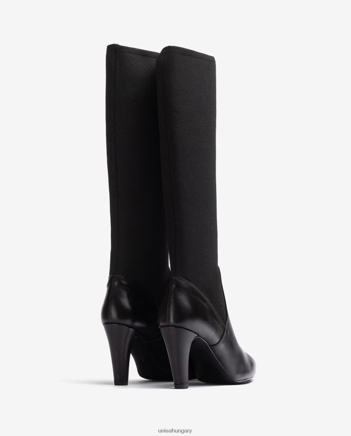 Unisa csizma újrahasznosított sztreccs szövet negyed felső vonallal nők J4PJX01043 divat