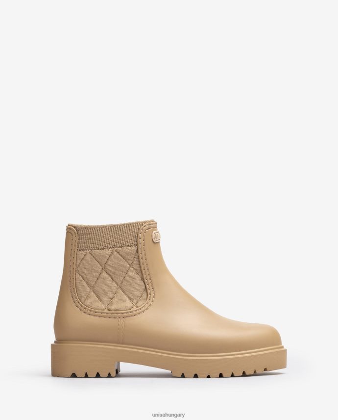 Unisa gumis bokacsizma nők J4PJX0869 bézs