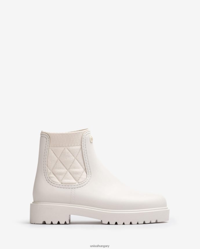 Unisa gumis bokacsizma nők J4PJX0871 fehér