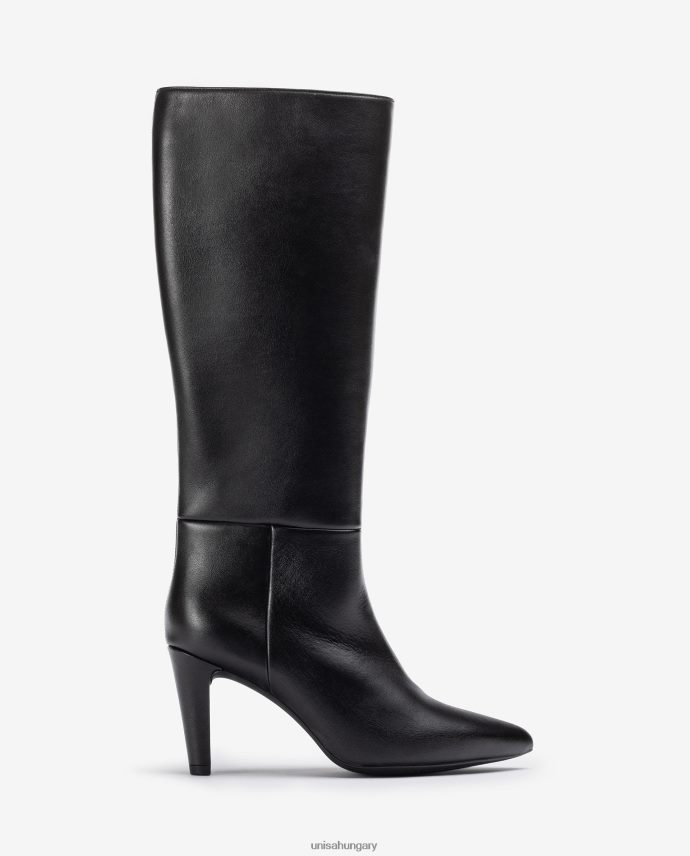 Unisa hegyes orrú magasszárú csizma nők J4PJX01028 kecses
