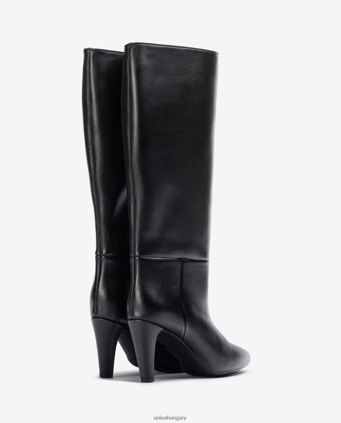Unisa hegyes orrú magasszárú csizma nők J4PJX01028 kecses
