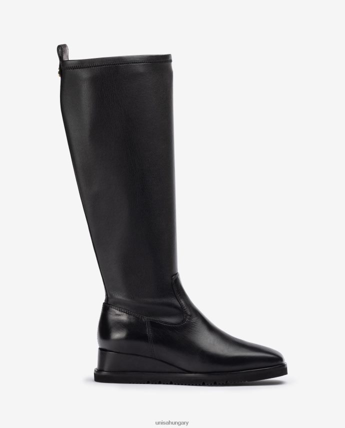 Unisa magasszárú csizma ékkel nők J4PJX01060 divat