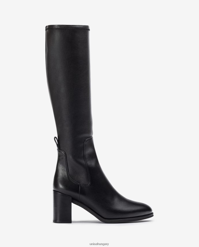Unisa magasszárú csizma sztreccs anyaggal nők J4PJX01081 divat