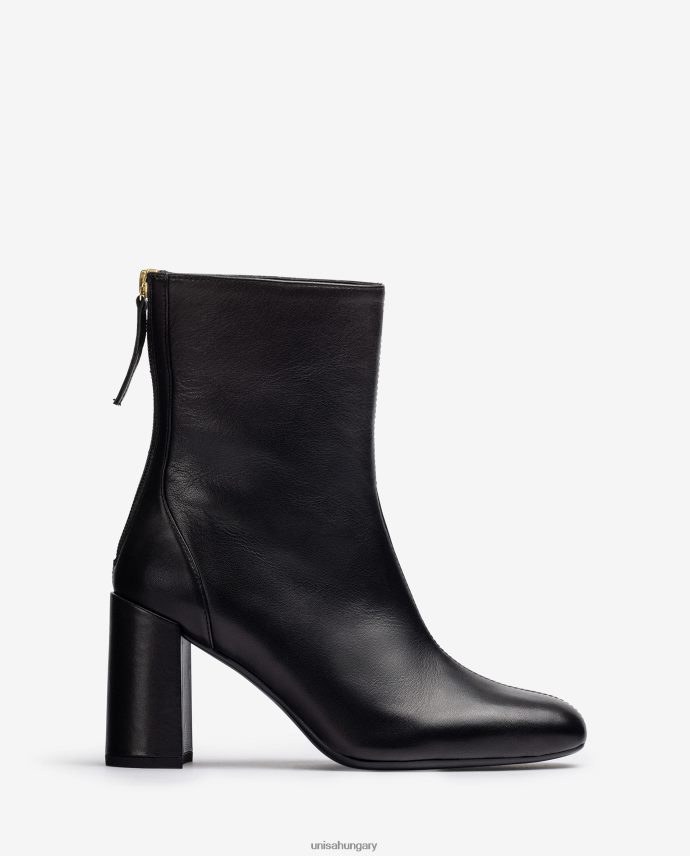 Unisa szögletes orrú bokacsizma középső varrással nők J4PJX01006 divat