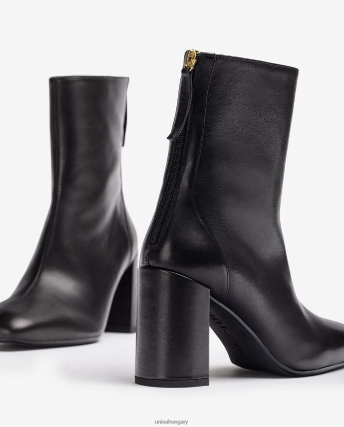 Unisa szögletes orrú bokacsizma középső varrással nők J4PJX01006 divat