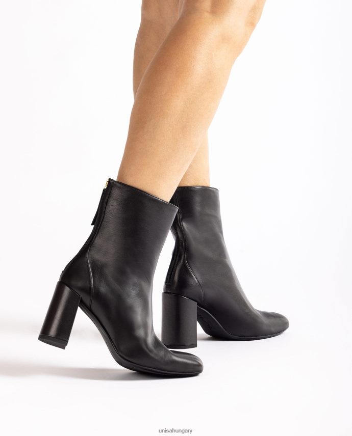 Unisa szögletes orrú bokacsizma középső varrással nők J4PJX01006 divat