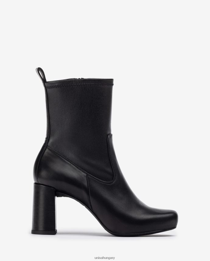 Unisa szögletes orrú bokacsizma nők J4PJX0998 kecses