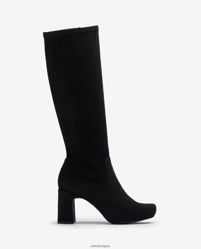 Unisa szögletes orrú csizma nők J4PJX01057 divat