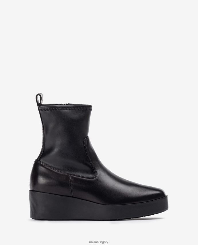 Unisa szuperkönnyű bokacsizma sztreccs anyagból készült negyed felső vonallal nők J4PJX0902 kecses