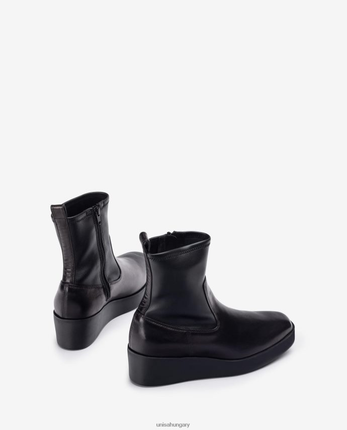 Unisa szuperkönnyű bokacsizma sztreccs anyagból készült negyed felső vonallal nők J4PJX0902 kecses