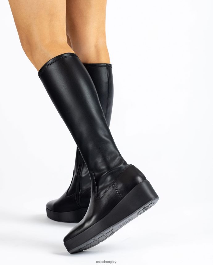 Unisa szuperkönnyű szögletes orrú csizma nők J4PJX01069 kecses