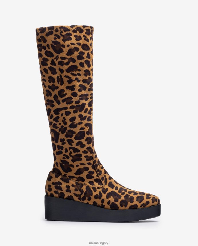 Unisa szuperkönnyű szögletes orrú csizma nők J4PJX01070 divat