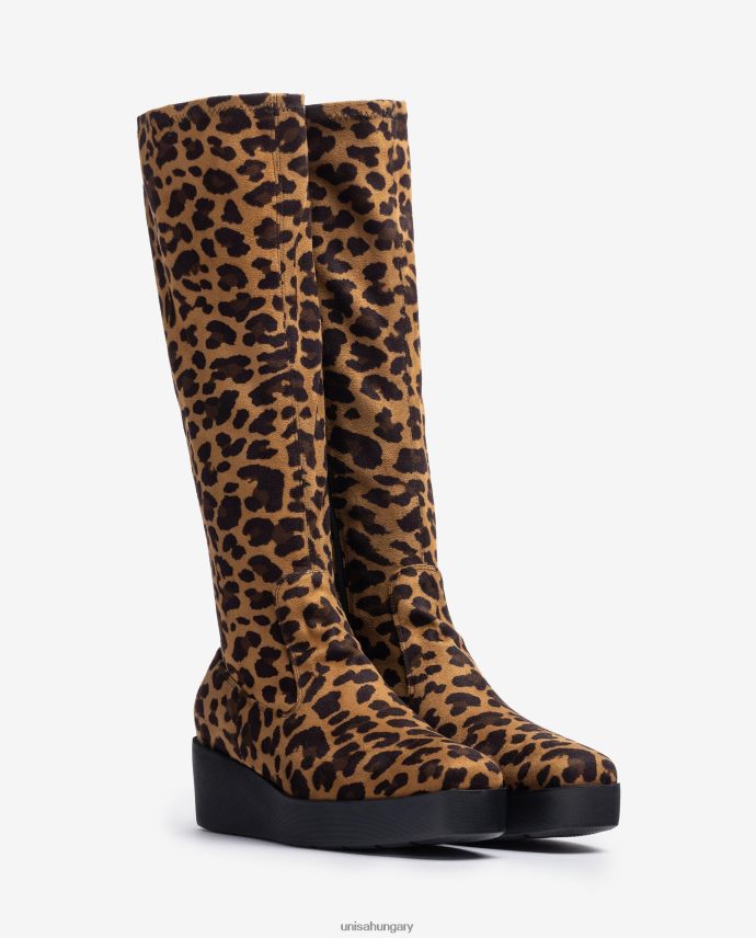 Unisa szuperkönnyű szögletes orrú csizma nők J4PJX01070 divat