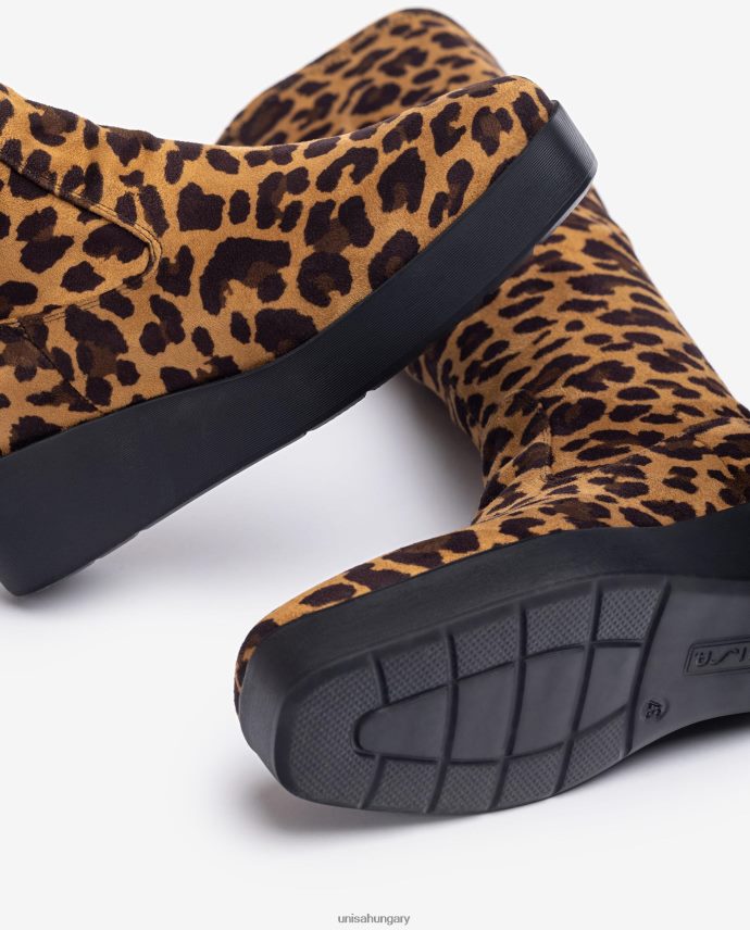 Unisa szuperkönnyű szögletes orrú csizma nők J4PJX01070 divat