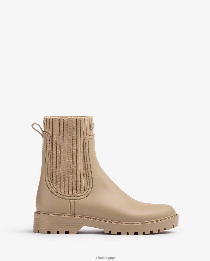 Unisa szuperlágy wellington bokacsizma nők J4PJX0862 barna