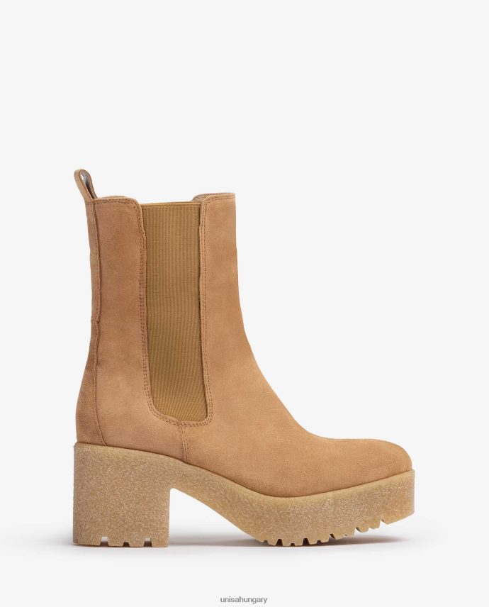 Unisa velúr chelsea stílusú bokacsizma gyerekek J4PJX0954 kecses