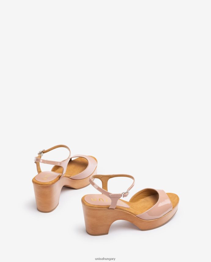 Unisa félig ék alakú patent szandál nők J4PJX0230 kecses