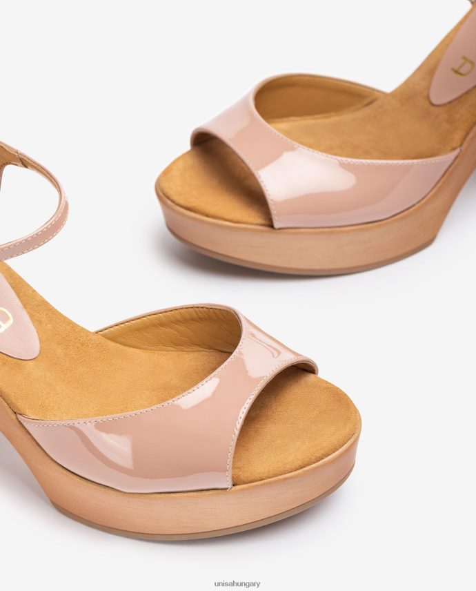 Unisa félig ék alakú patent szandál nők J4PJX0230 kecses
