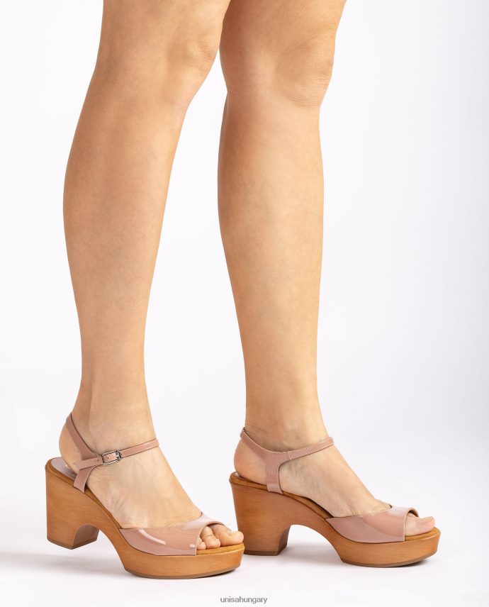Unisa félig ék alakú patent szandál nők J4PJX0230 kecses