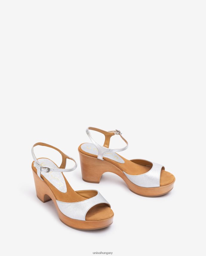 Unisa félig ékelt fém szandál nők J4PJX0229 divat