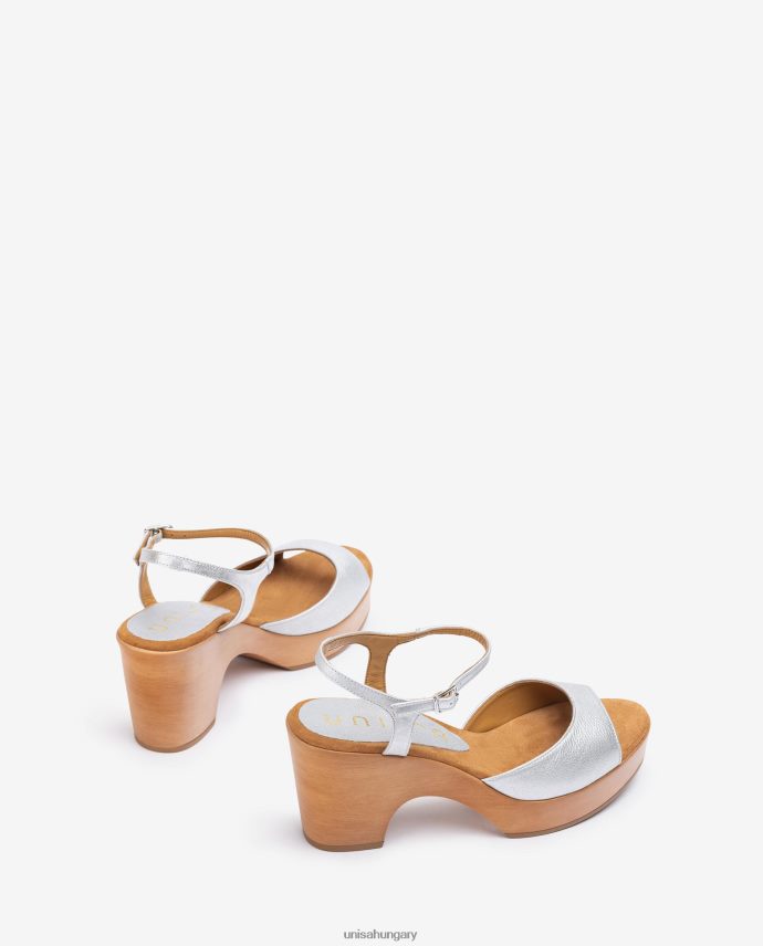Unisa félig ékelt fém szandál nők J4PJX0229 divat