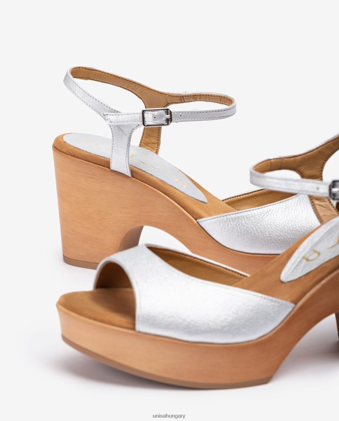 Unisa félig ékelt fém szandál nők J4PJX0378 divat