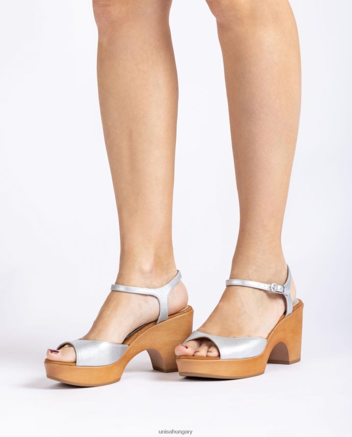 Unisa félig ékelt fém szandál nők J4PJX0378 divat