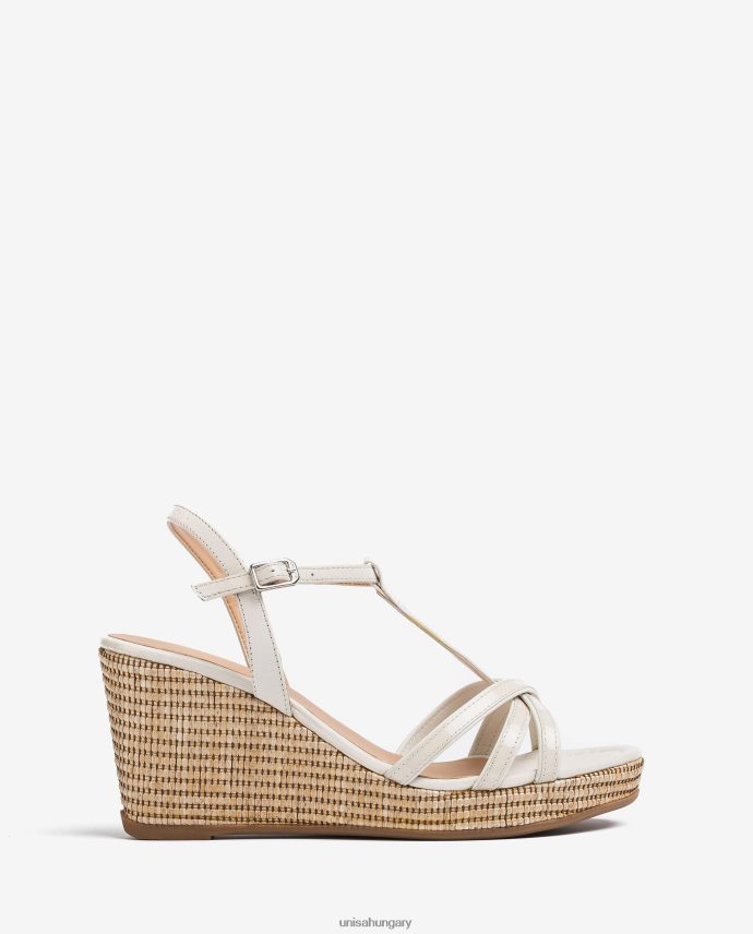 Unisa ék lakkbőr t-pántos szandál nők J4PJX0440 divat