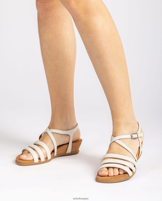 Unisa párnázott pántos szandál nők J4PJX0354 fehér