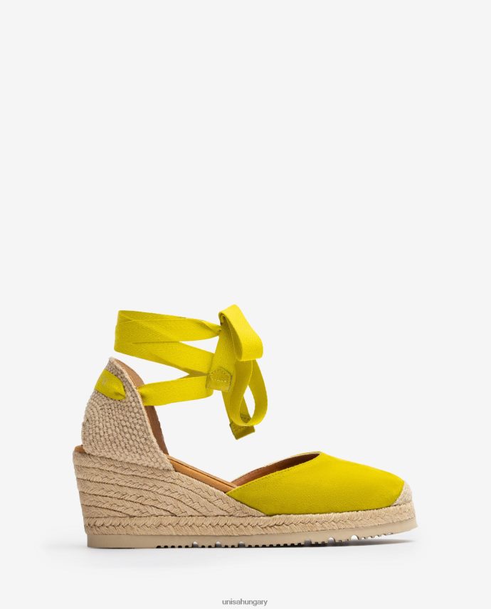 Unisa d'orsay bokapántos espadrill fűzéssel nők J4PJX0703 zöld