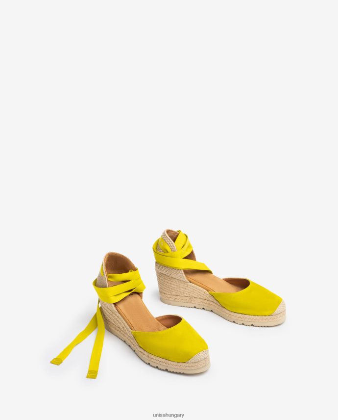 Unisa d\'orsay bokapántos espadrill fűzéssel nők J4PJX0703 zöld