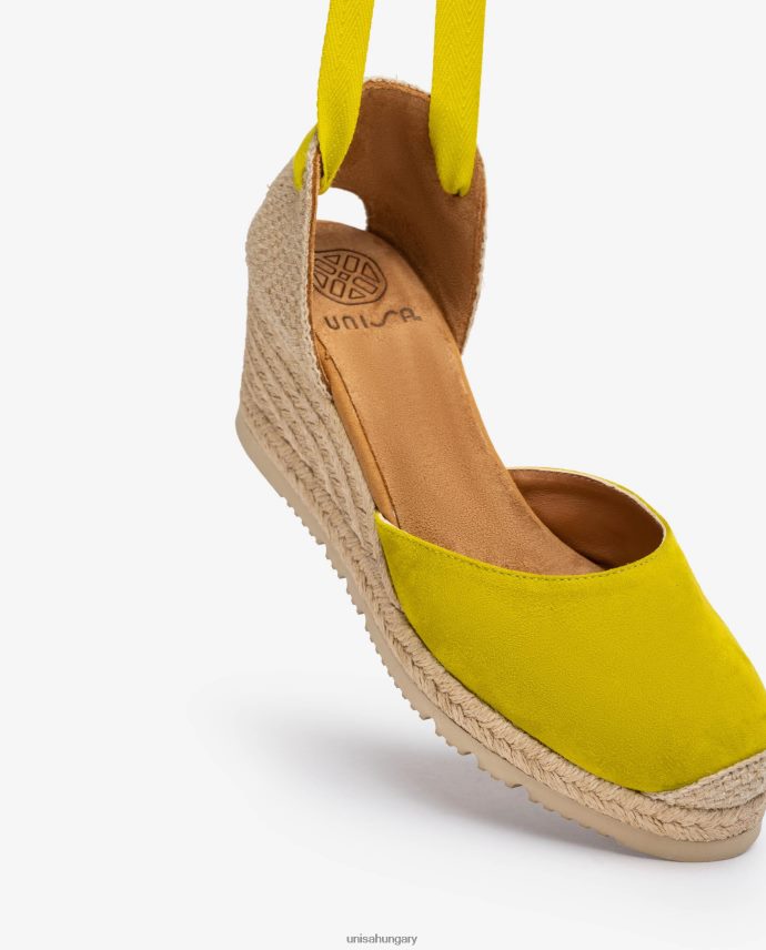 Unisa d\'orsay bokapántos espadrill fűzéssel nők J4PJX0703 zöld