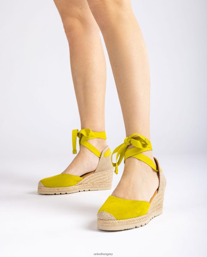 Unisa d\'orsay bokapántos espadrill fűzéssel nők J4PJX0703 zöld