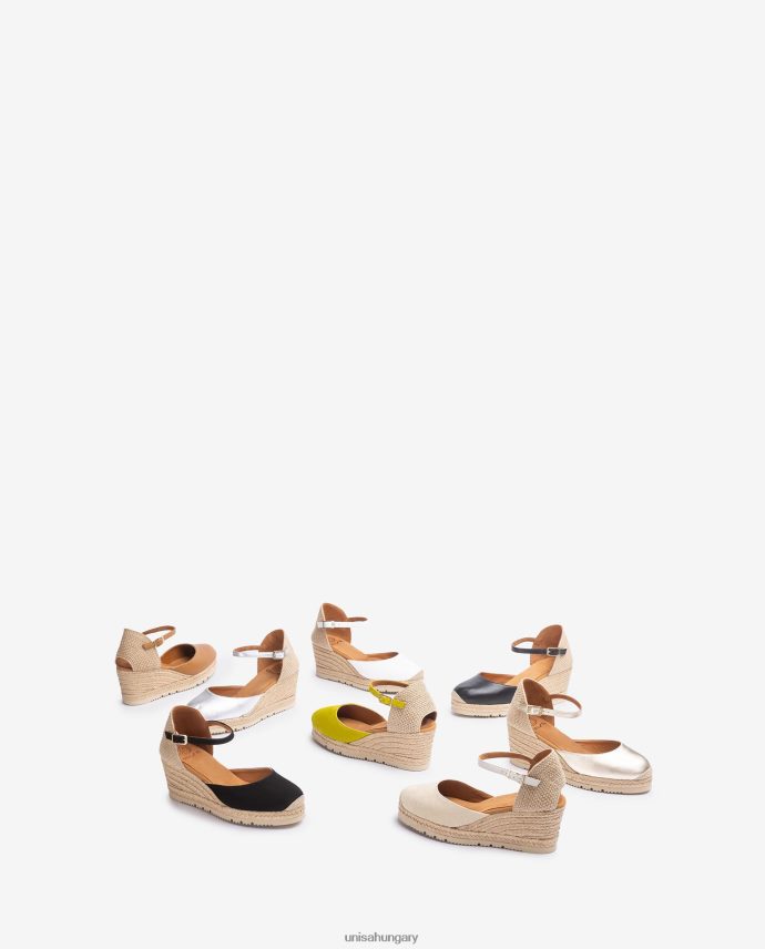 Unisa d\'orsay bokapántos espadrill velúrból nők J4PJX0711 zöld