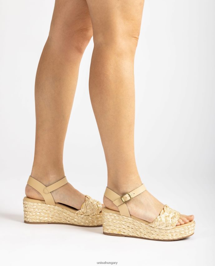 Unisa fonott platformszandál nők J4PJX0431 kecses
