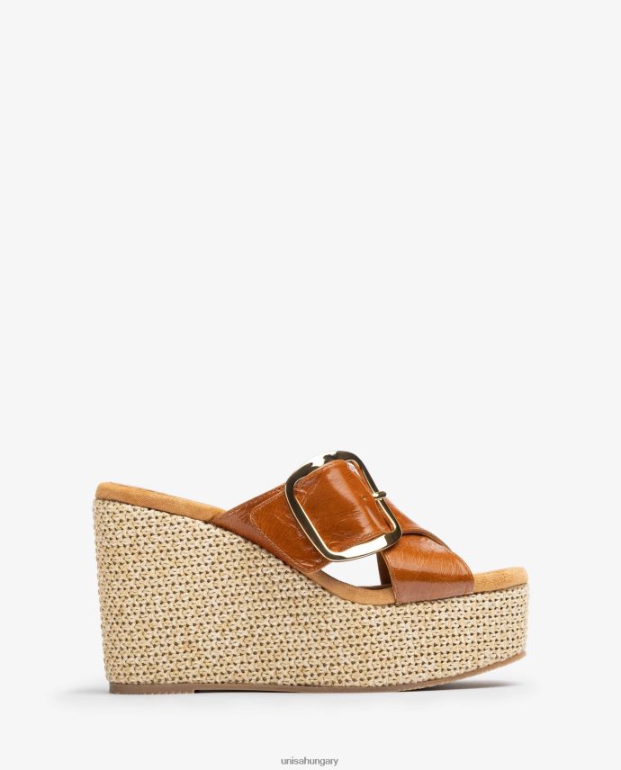 Unisa magas ékszandál csattal nők J4PJX0462 kecses