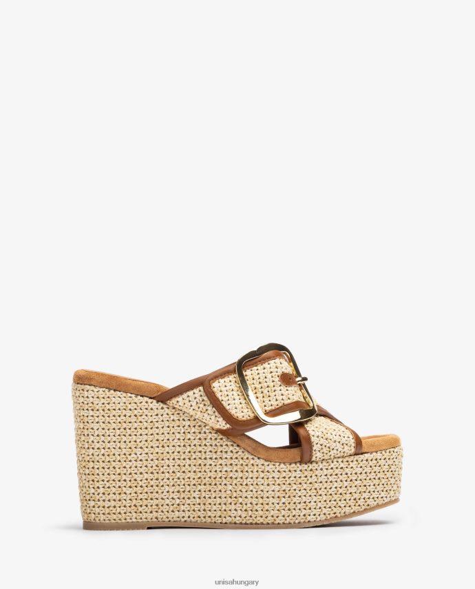 Unisa magas ékszandál csattal nők J4PJX0463 divat