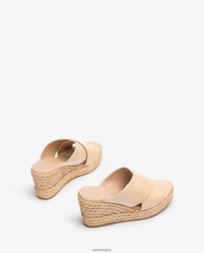 Unisa széles keresztpántos szandál nők J4PJX0295 rózsaszín